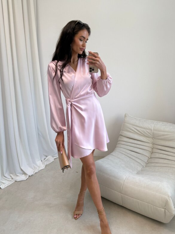 Dress Amalfi Glow satin powder