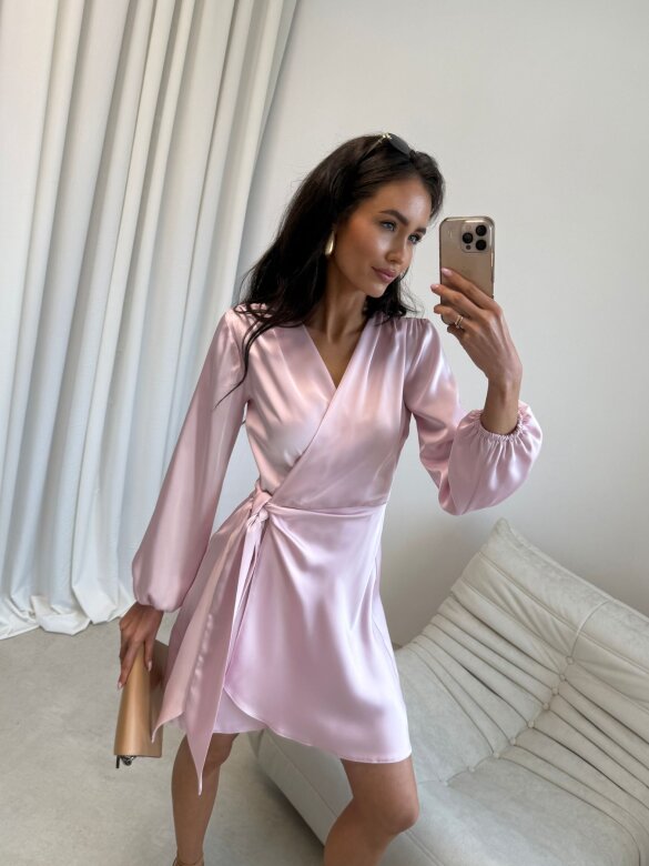 Dress Amalfi Glow satin powder