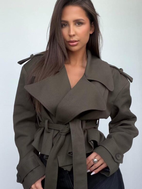 Kurtka Primavera bawełniana khaki 
