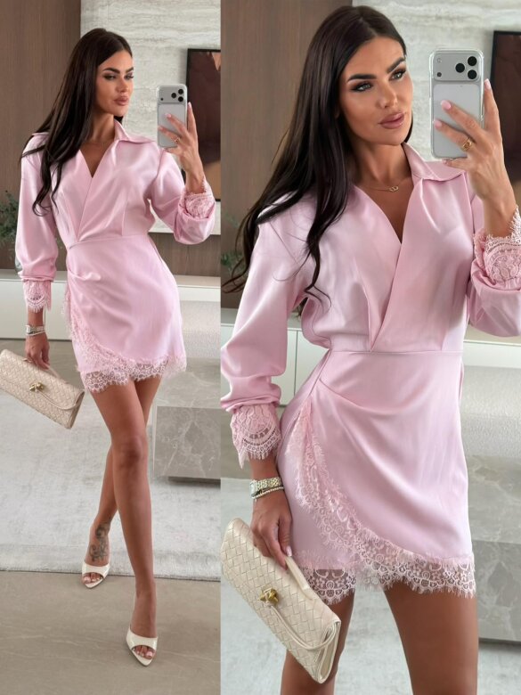 Sukienka Tutti pudrowa