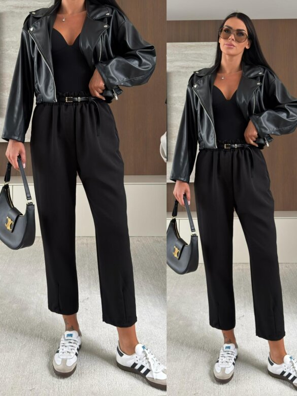 Trousers Alleco black