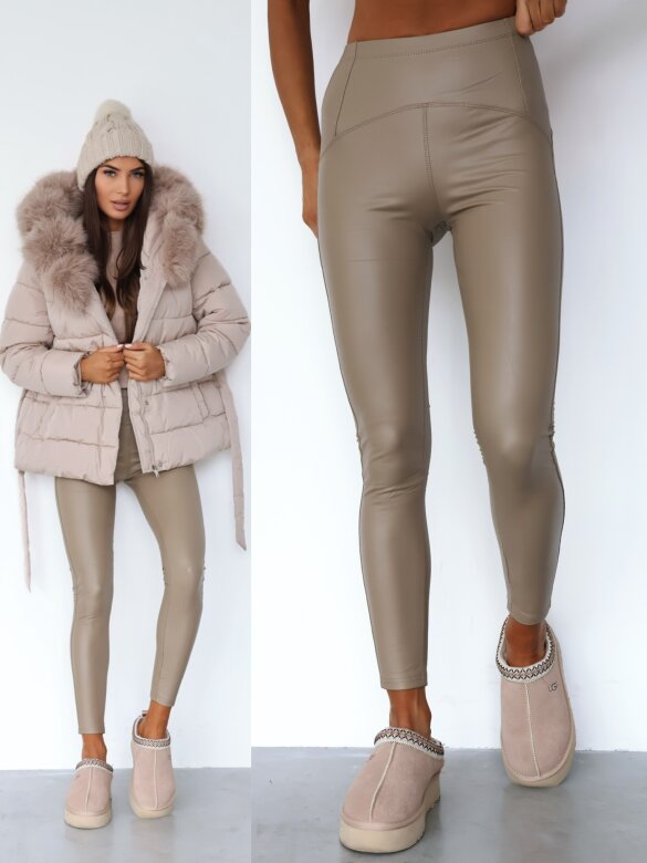 Legginsy Classico push up latte