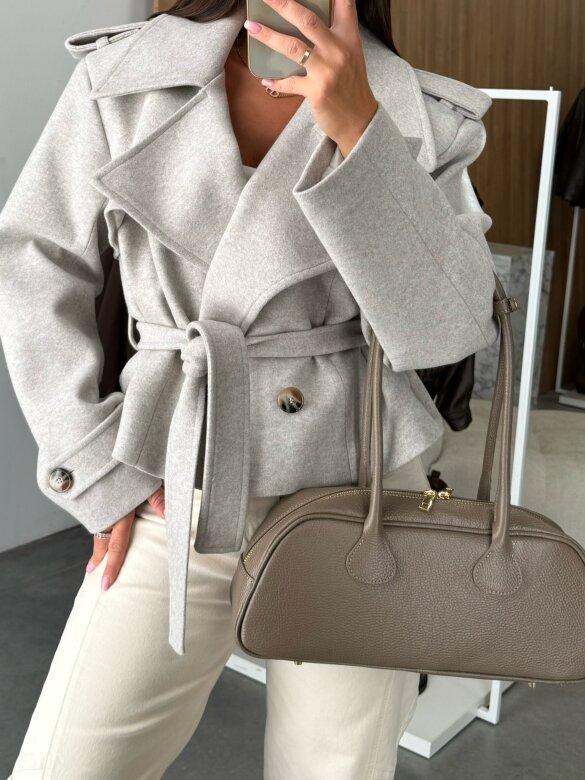 Kurtka Ferris melanż beż