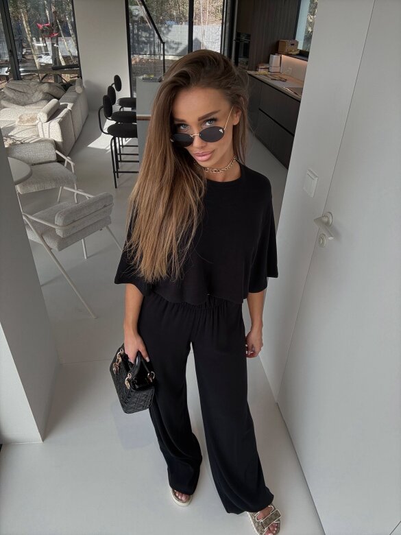 Komplet 2w1 Bellamo czarny 