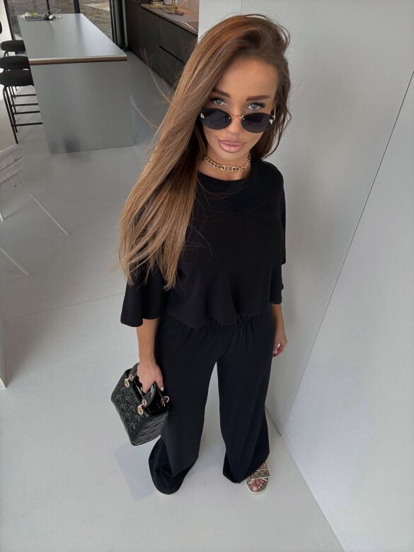 Komplet 2w1 Bellamo czarny 