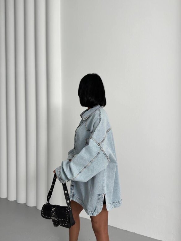 Katana Orsay jeans jasnoniebieska