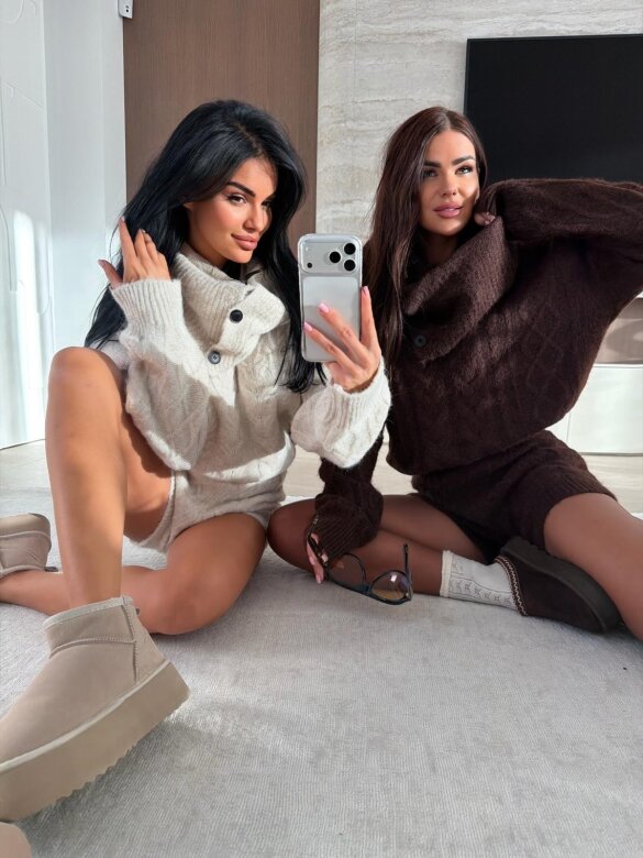 Komplet 3w1 Diviano czekoladowy