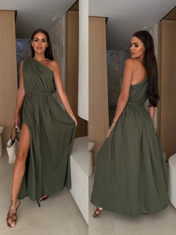 Sukienka Michelle maxi zielona 