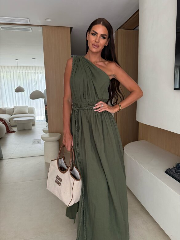 Sukienka Michelle maxi zielona 