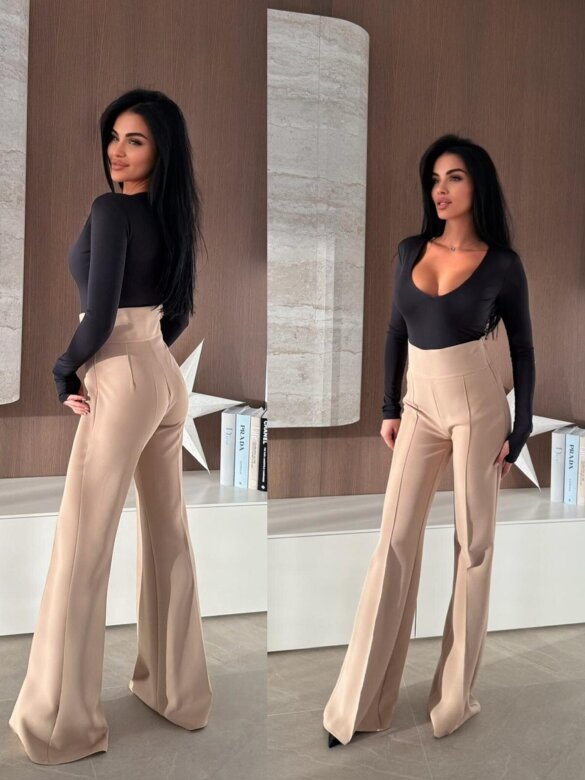 Trousers Vibes elegant caramel