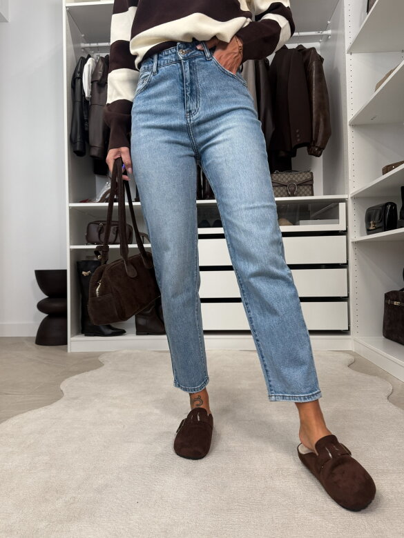 Spodnie Nivelo jeans niebieskie