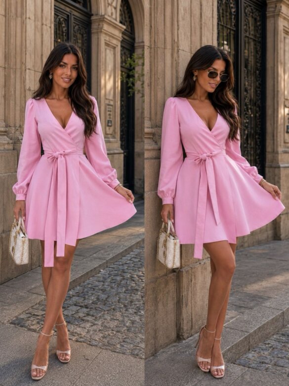 Dress Belliera pink