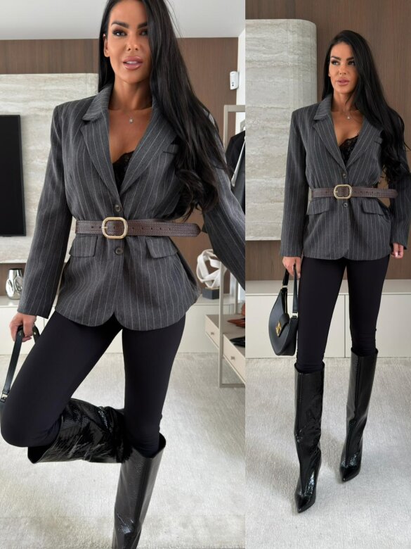 Blazer Rayo with belt graphite