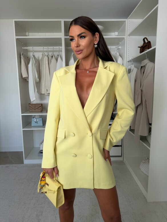 Dress Iconic Lady butter yellow