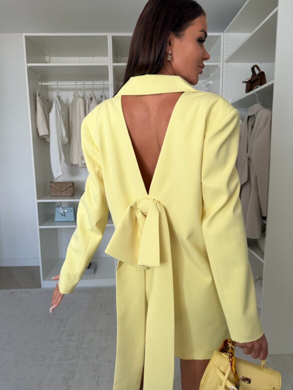 Dress Iconic Lady butter yellow
