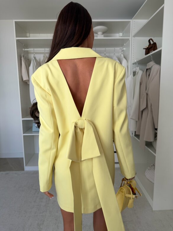 Dress Iconic Lady butter yellow